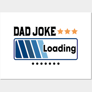 Dad Joke Loading Retro Gift for Father’s day, Birthday, Thanksgiving, Christmas, New Year Posters and Art